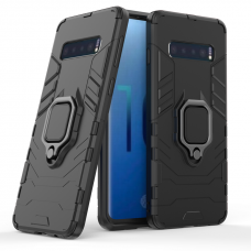 Θήκη Κινητού BBR Ring Αντικραδασμική ( Armor - Shockproof ) με ενσωματωμένη βάση-δαχτυλίδι για SAMSUNG Galaxy S10e BLACK